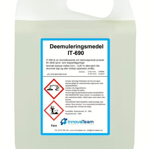 Innovateam - Deemulgeringsmedel